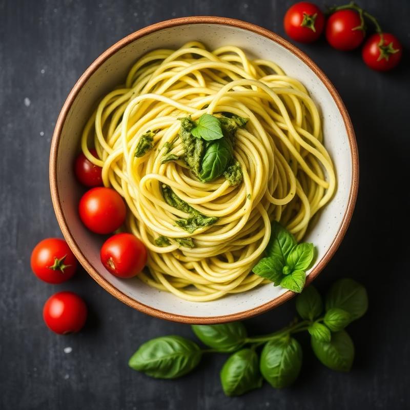 Avocado Pesto Zoodles